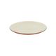 Terracotta, pebble coloured breakfast plate, ø 20cm 