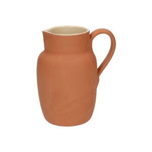 Terracotta, pebble coloured jug, 1 litre