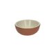Terracotta, pebble coloured bowl, ø 8 cm