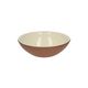 Terracotta, pebble coloured bowl, ø 15 cm