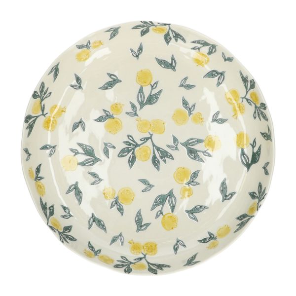 Servierschale, flach, Sommerfrüchte, Steingut, ø 30 cm