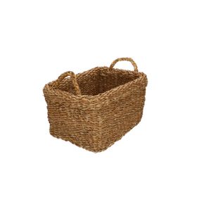 Small, rectangular seagrass basket