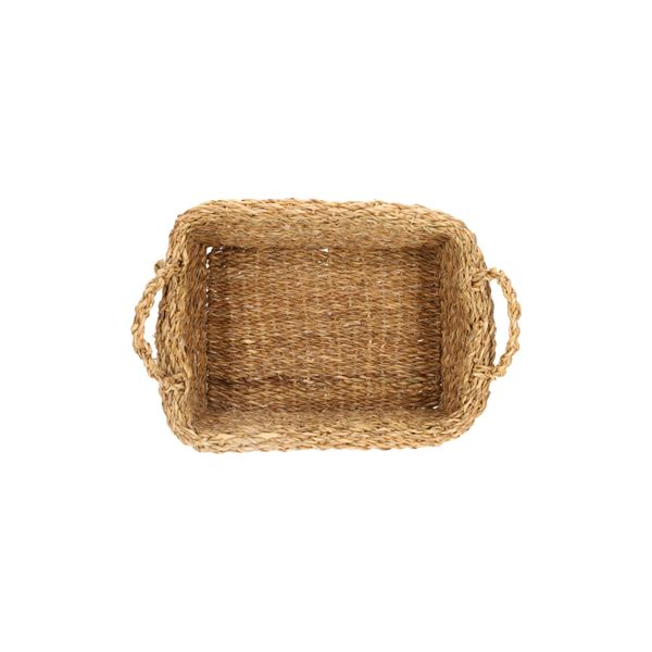 Mand, zeegras, rechthoekig, klein Mand, zeegras, rechthoekig, klein
