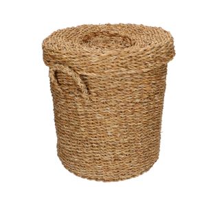 Small seagrass laundry basket