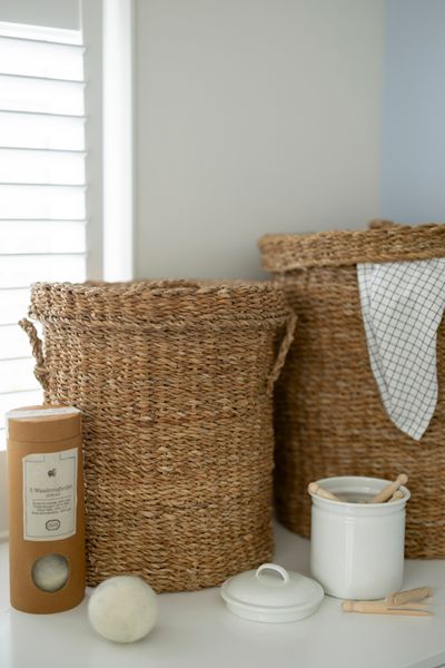 Wäschekorb, Seegras, klein Wäschekorb, Seegras, klein