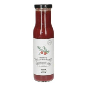 Organic raspberry/rosemary dressing, 250 ml 