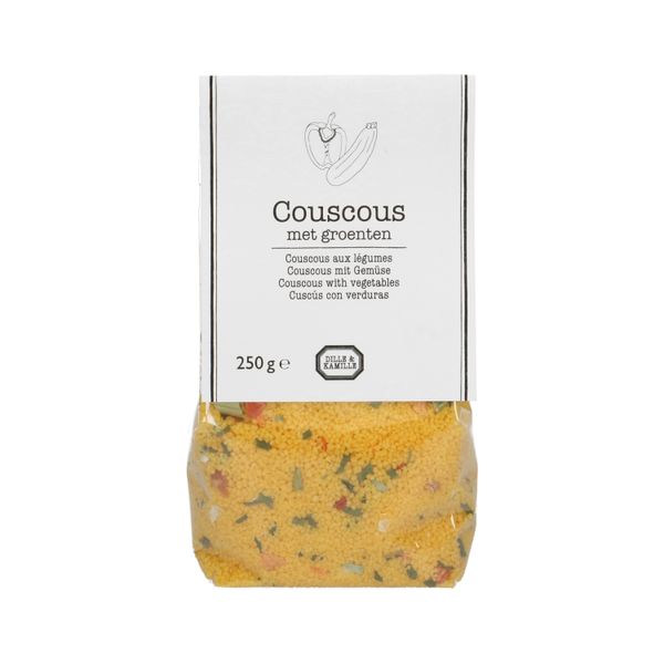 Couscous met groenten, 250 gr.