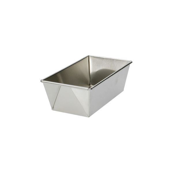 Kleine cakevorm, gerecycled rvs, PFAS-vrij, 15,5 cm x 8,5 cm