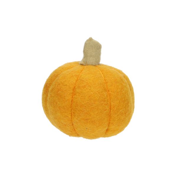 Felt pumpkin