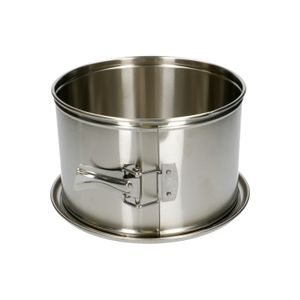 Recycled stainless steel, high-rimmed, springform pan, 18 cm x 12 cm