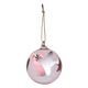 Christmas bauble, glass, pigeon