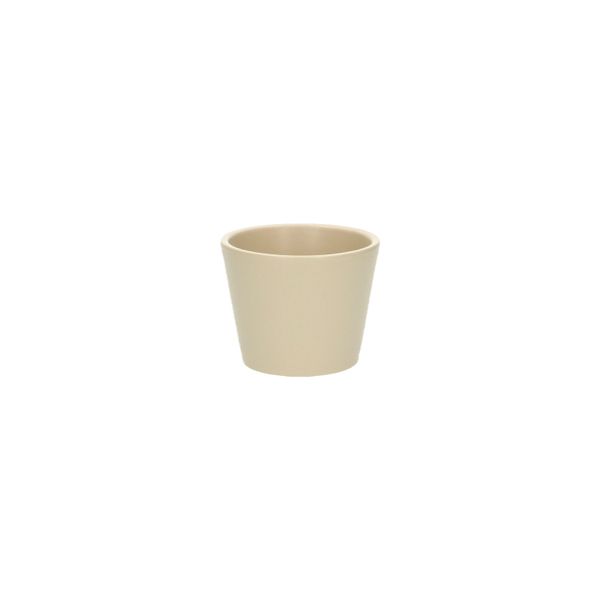 Bloempot, kiezelgrijs,Ø7 cm, aardewerk