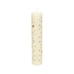 Advent candle, angels and doves, 24 cm