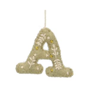 Kersthanger, letter A, vilt