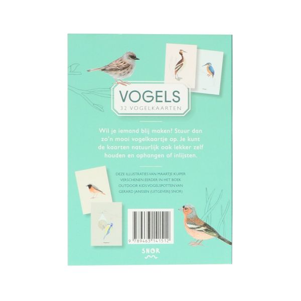 Vogel kaartenboekje, Uitgeverij Snor