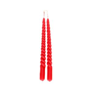 Dinerkaars, swirl, rood