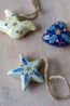 Christmas ornament, Paper Maché, Star