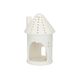 Bougeoir pour bougie chauffe-plat, porcelaine, maison ronde, 12 cm Bougeoir pour bougie chauffe-plat, porcelaine, maison ronde, 12 cm