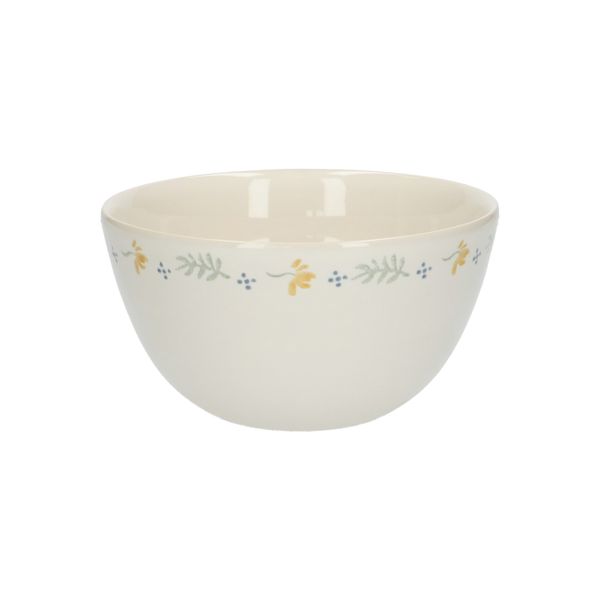 Stoneware bowl, twig motif, Ø 15.5 cm