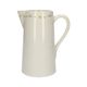 Stoneware jug with twig motif, 1.5 litres