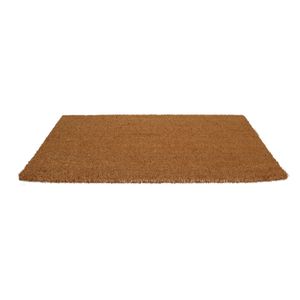Coconut fibre and latex doormat, 40x70cm