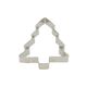 Cookie cutter Christmas tree, stainless steel, 17 cm