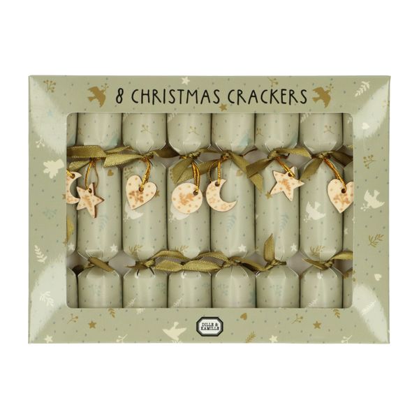 Christmas crackers, groen