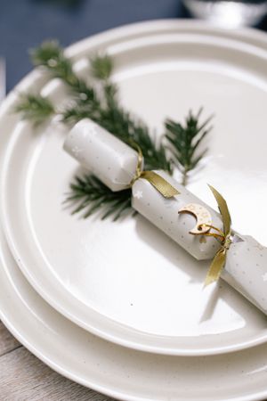 Christmas crackers, groen