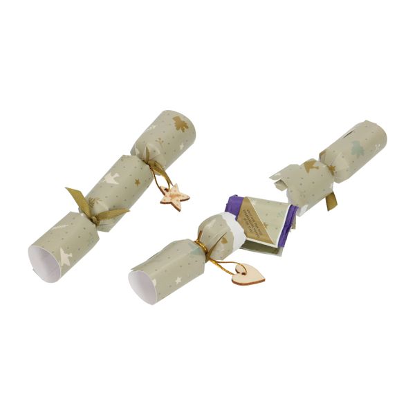 Christmas crackers, groen