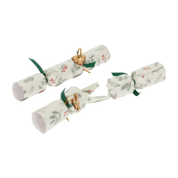 Christmas Cracker Mini, Tannenzweige und Beeren, 8 Stück im Karton