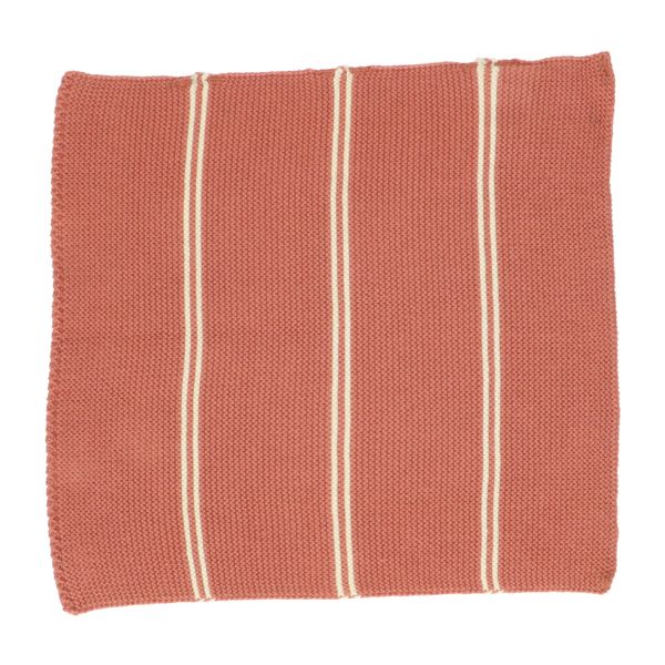 Lavettes, coton tricoté, vieux-rose, 2 pièces, 25 x 25 cm 