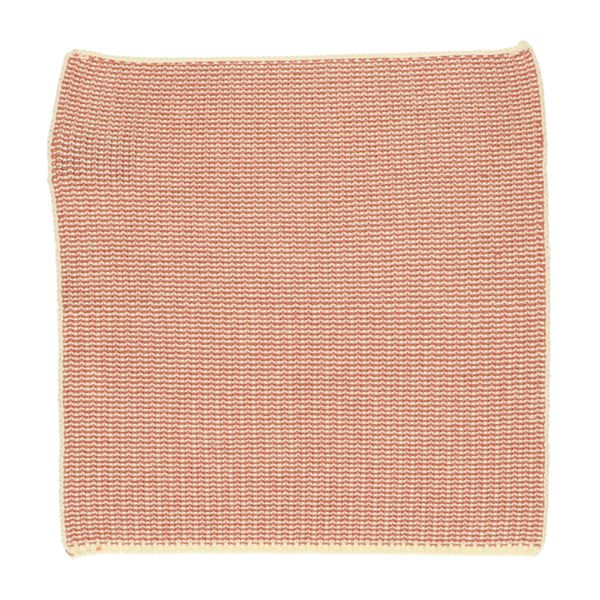 Cloths, knitted cotton, dusty rose, 2, 25 x 25 cm 