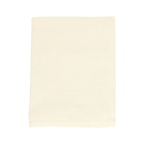 Chemin de table, coton bio GOTS, blanc cassé, 50 x 150 cm