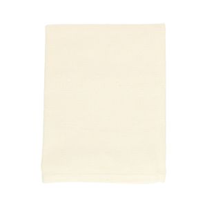 Chemin de table, coton bio, blanc cassé uni, 50 x 150 cm