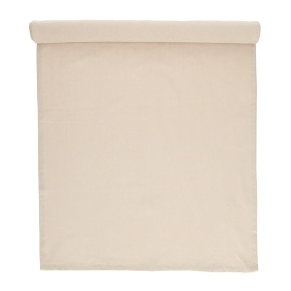 Tafelloper, GOTS bio-katoen, kiezel, 50 x 150 cm