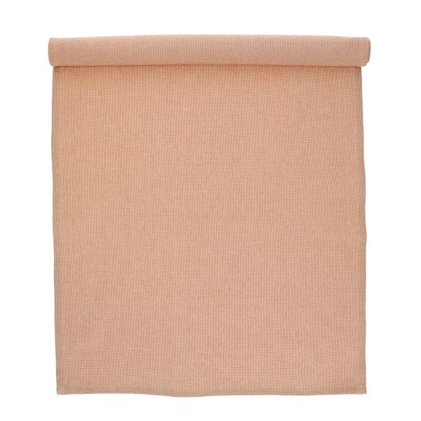 Table runner, GOTS organic cotton, sienna, 50 x 150 cm