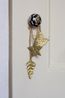 Christmas ornament, brass, star