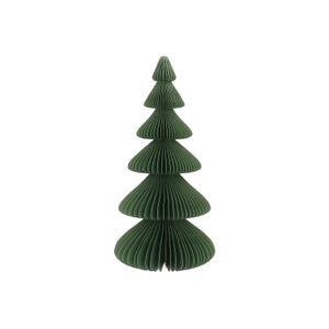 Weihnachtsbaum faltbar, Papier, dunkelgrün