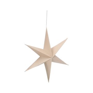 Kerstster, uitvouwbaar, papier, set van 3