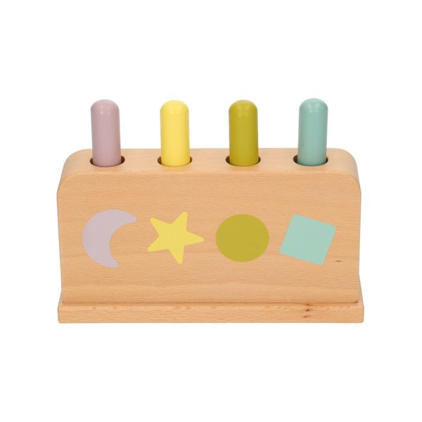 Image of Springpinnen, hout, babyspeelgoed