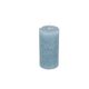 Light blue pillar candle, 6 x 12 cm