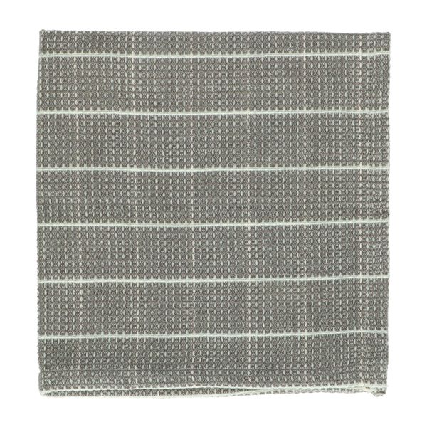 Organic cotton, grey, checked dishcloth