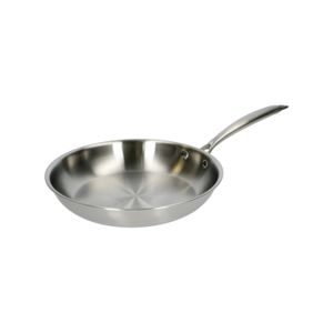 3-layer, stainless steel frying pan, Ø 24 cm