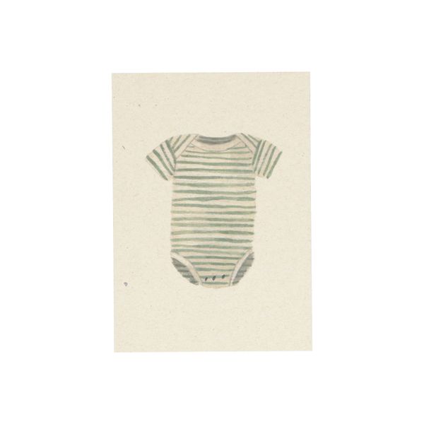 Card, babygrow 