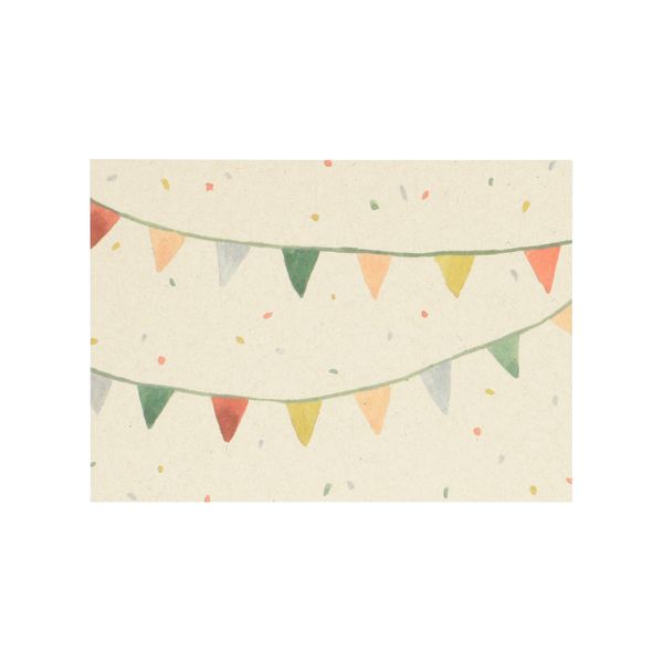 Card, bunting