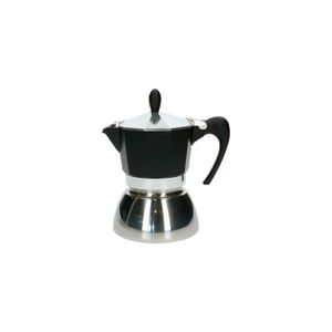 Aluminium and stainless  steel, 3-cup percolator