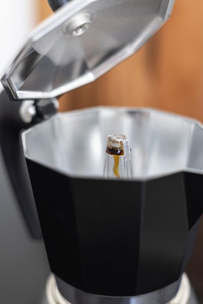 Percolator, 3 kops, aluminium, rvs
