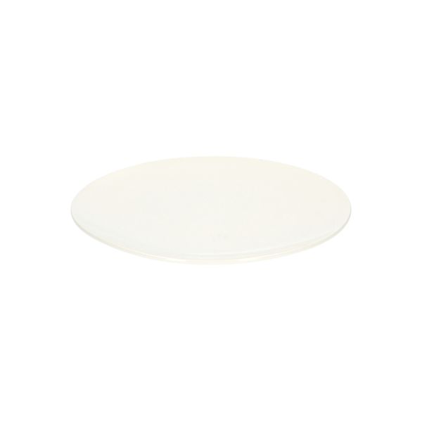 Image of Ontbijtbord, organisch, porselein, wit,Ø 20 cm