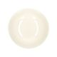 White, organically-shaped, porcelain bowl, Ø 12 cm