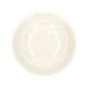 White, organically-shaped, porcelain bowl, Ø 17 cm
